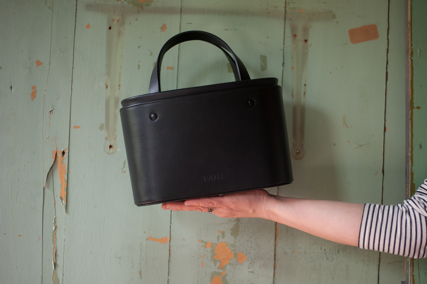 EILEEN bag - black leather