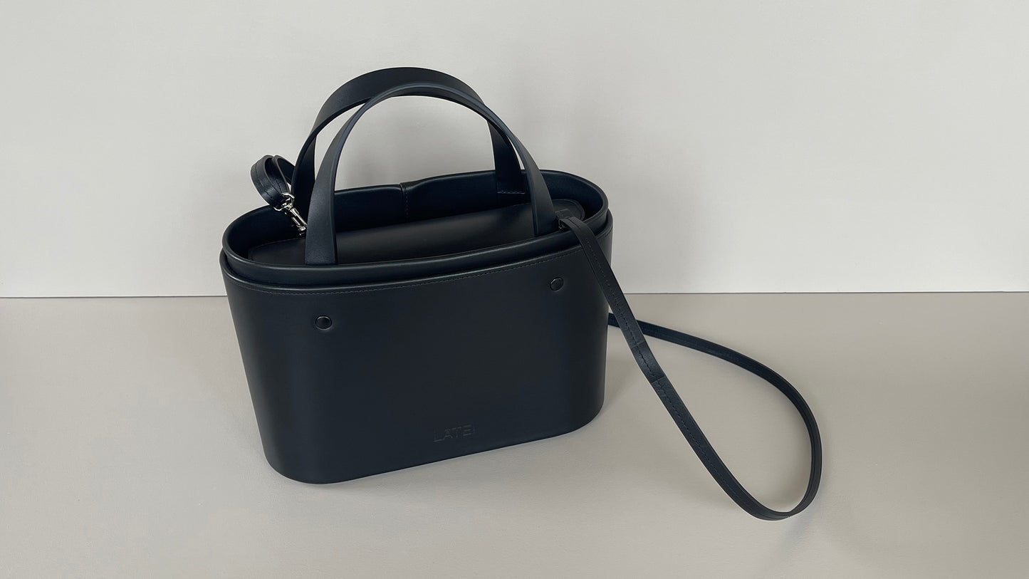 EILEEN bag - black leather